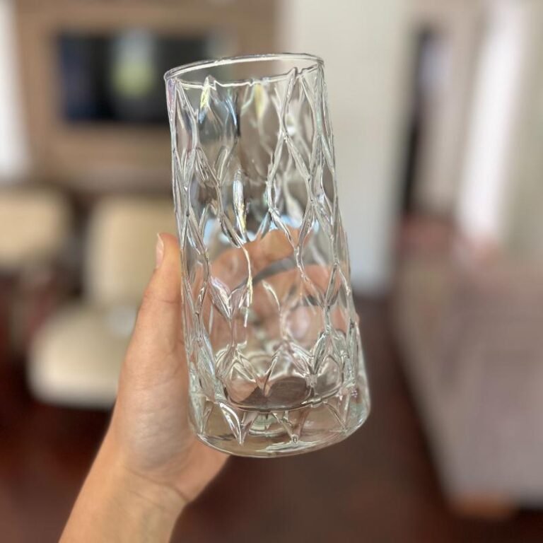 Set X4 Vasos Labrados 450ml - ESTILO DECO
