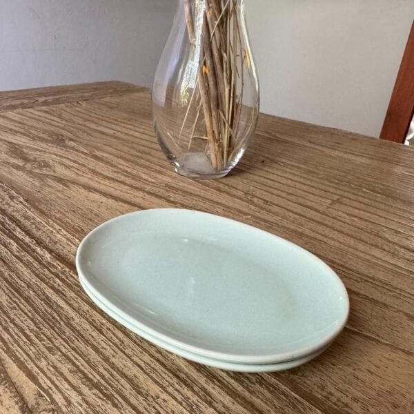 Set x2 platillo ovalado