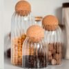 Set x 2 frascos esfera labrados