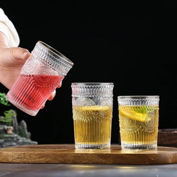 Set x6 Vaso vintage 300ml