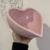 Bowls corazón rosa