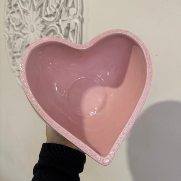 Bowls corazón rosa