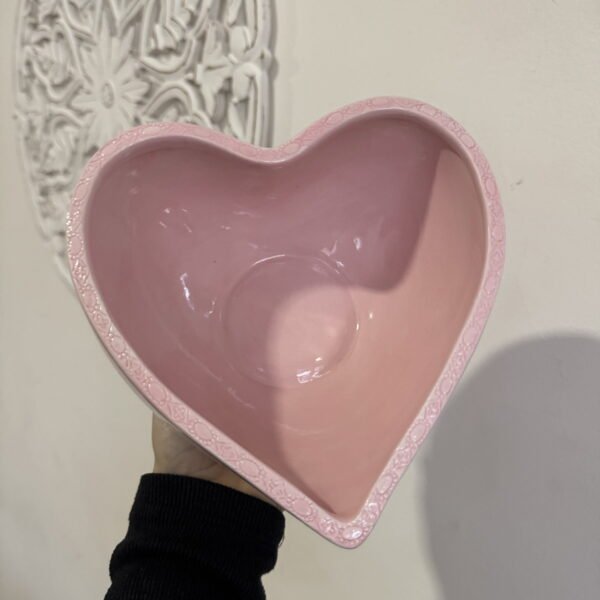 Bowls corazón rosa