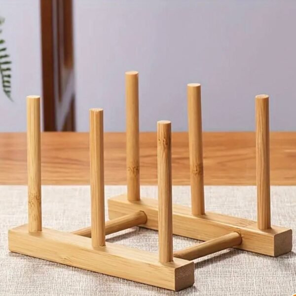 Organizador de madera 4 divisiones