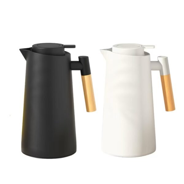 Jarra térmica con asa bambú