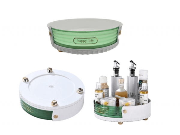 Organizador giratorio verde