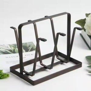 Soporte porta vasos metal