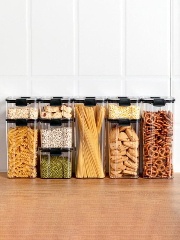 Set x4 frascos cierre hermÃ©tico