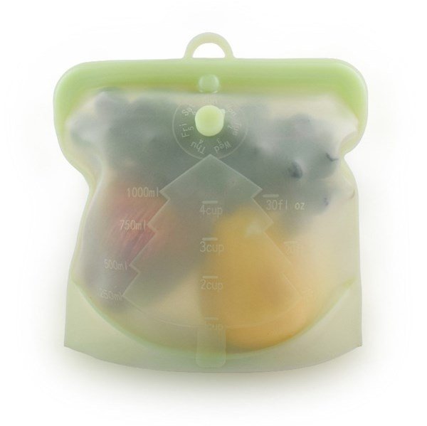 Set x2 Bolsas de silicona reutilizable