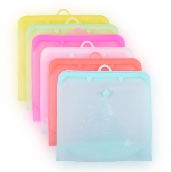 Set x2 Bolsas de silicona reutilizable