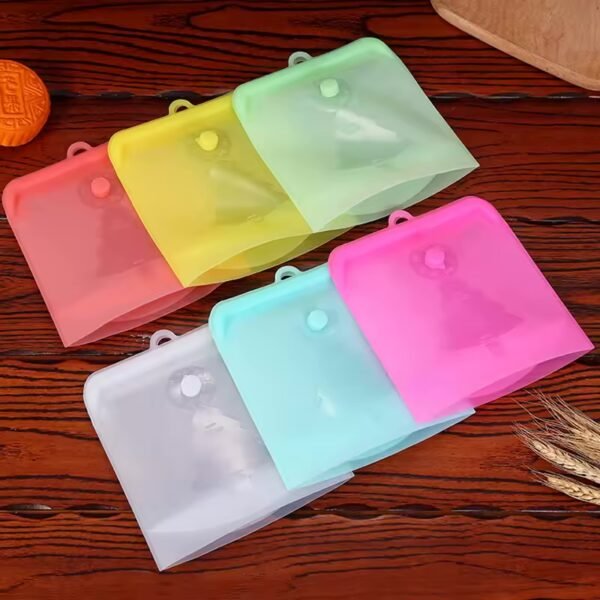 Set x2 Bolsas de silicona reutilizable