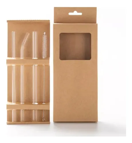 Sorbito de vidrio x3 con cepillo