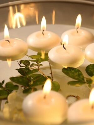 Velas flotantes