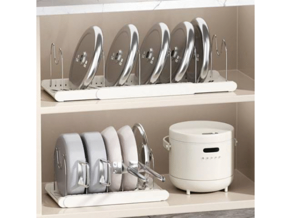 IMG_0466 Organizador de tapas y sartenes extensibles