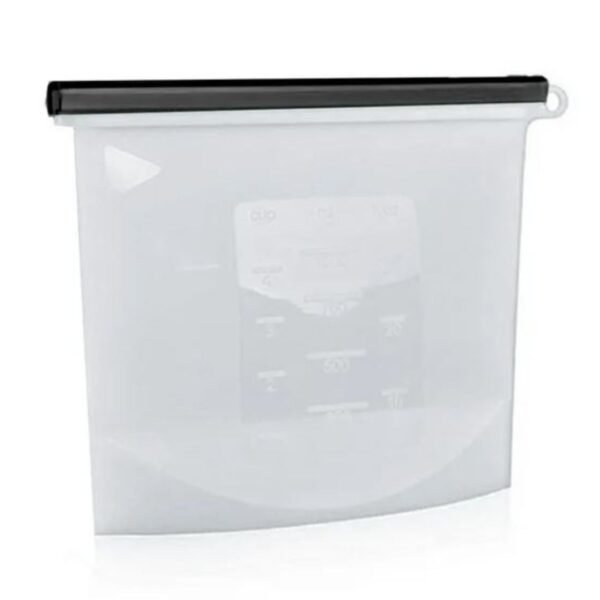 Set x2 bolsas silicona transparente