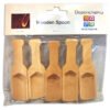 Cucharitas de madera x5