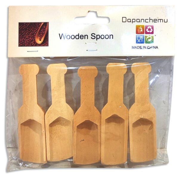 Cucharitas de madera x5