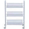 Carro Rejilla 3 Niveles Blanco
