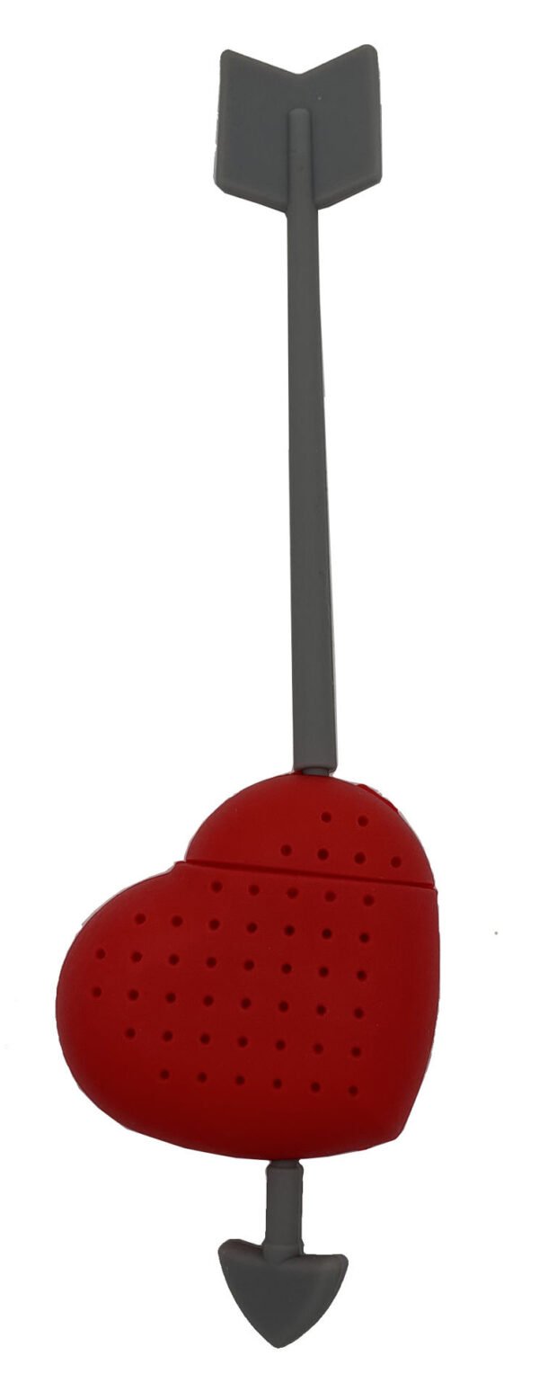 Infusor p/te corazon flechado