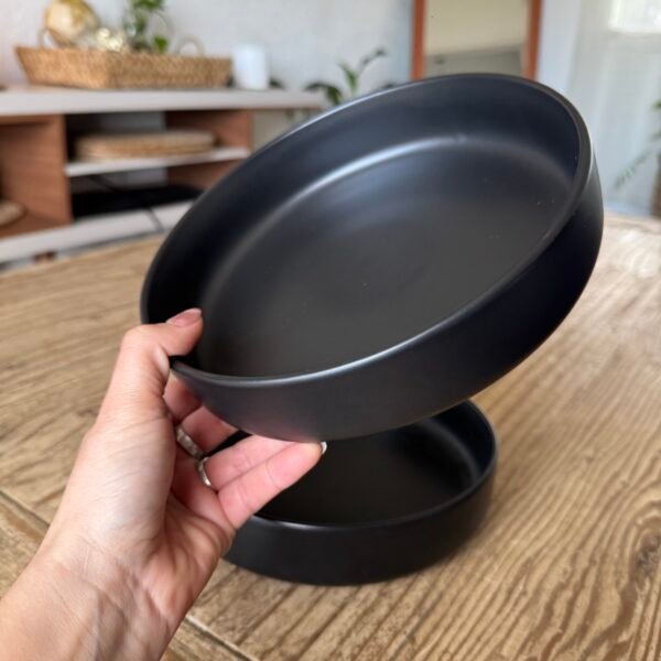 Set x 2 bowl recto negro