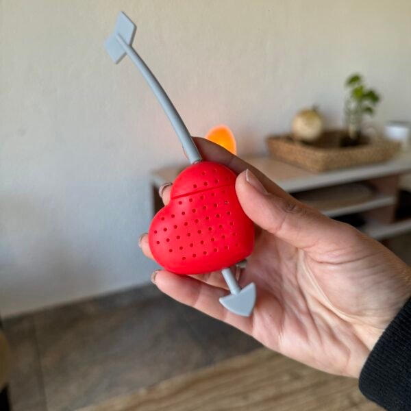Infusor p/te corazon flechado