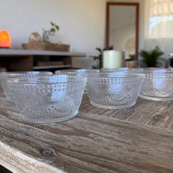 Set x6 bowl vintage