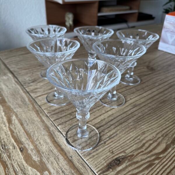 Set x6 copas postre Cleo