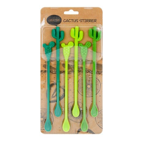 Cucharitas cactus para tragos