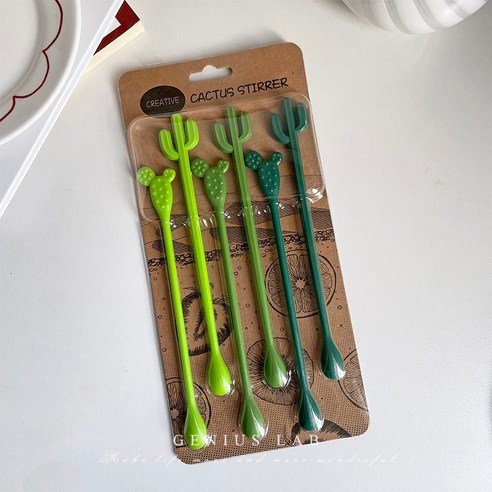 Cucharitas cactus para tragos