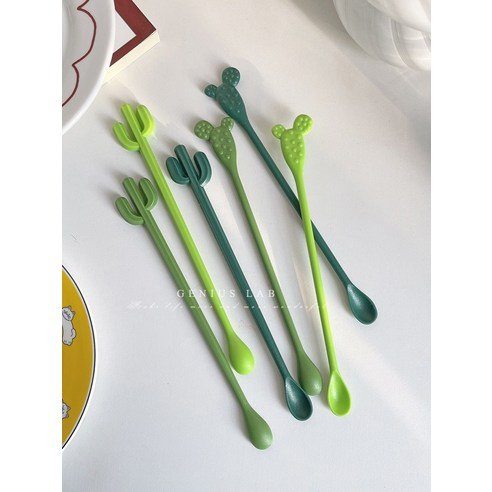 Cucharitas cactus para tragos