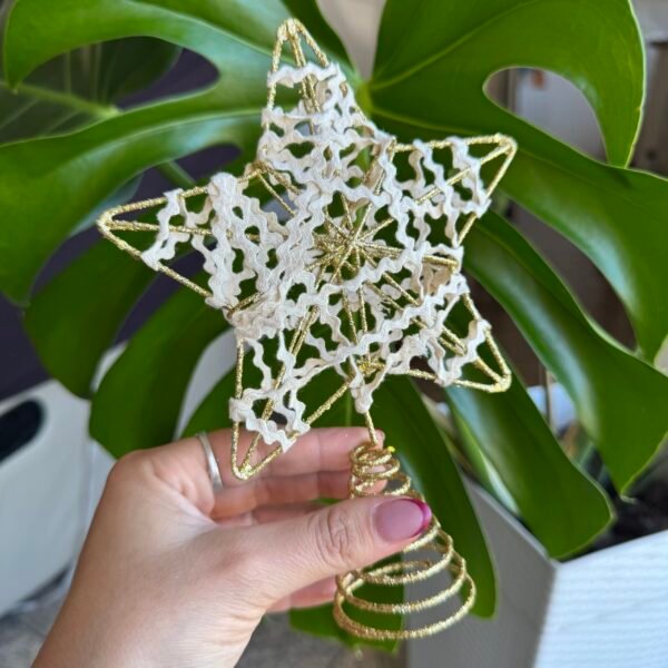 Puntero estrella dorado