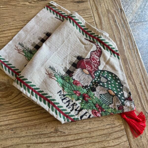 Mantel caminero navidad