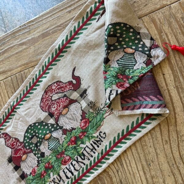 Mantel caminero navidad