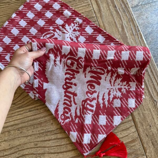 Mantel caminero navidad