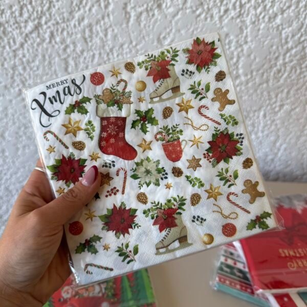 Servilletas de papel navidad