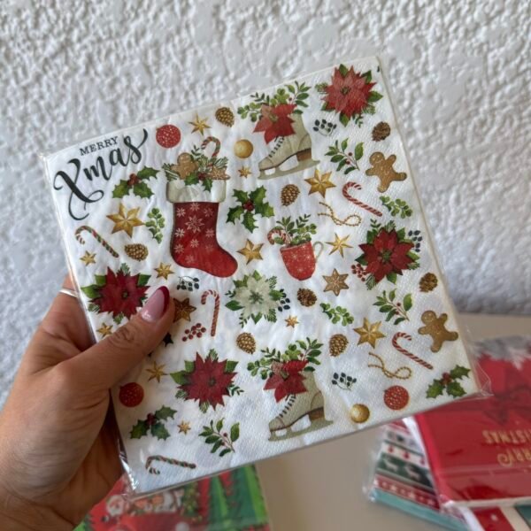 Servilletas de papel navidad