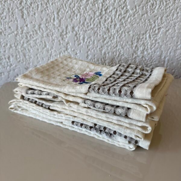 Set x2 repasadores beige