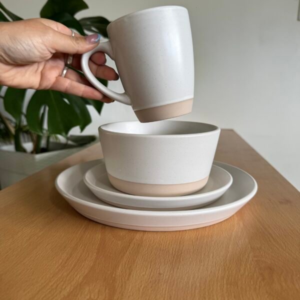 Juego de vajilla 16 piezas Terra colección Helios