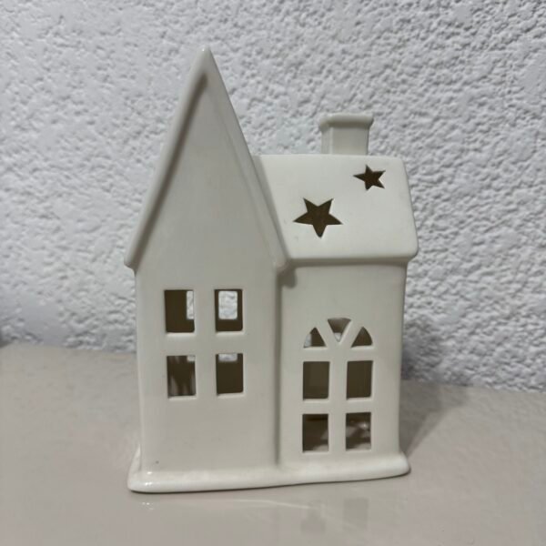 Casa de cerámica chimenea