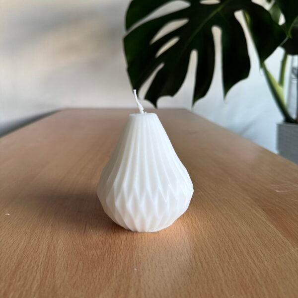 Vela aromática blanca Gota