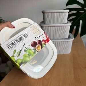 Set de recipientes x3