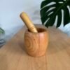 Mortero de madera