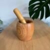 Mortero de madera