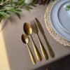 Set de cubiertos Gold 16 piezas