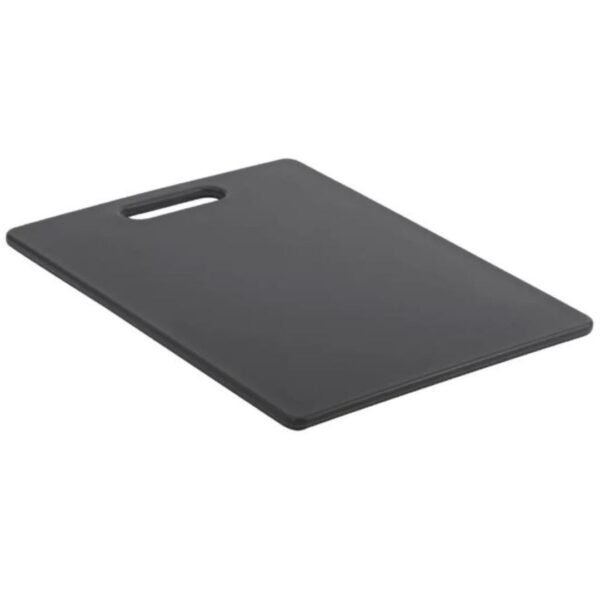 Tabla plastica para picar negro 36X27.5cm