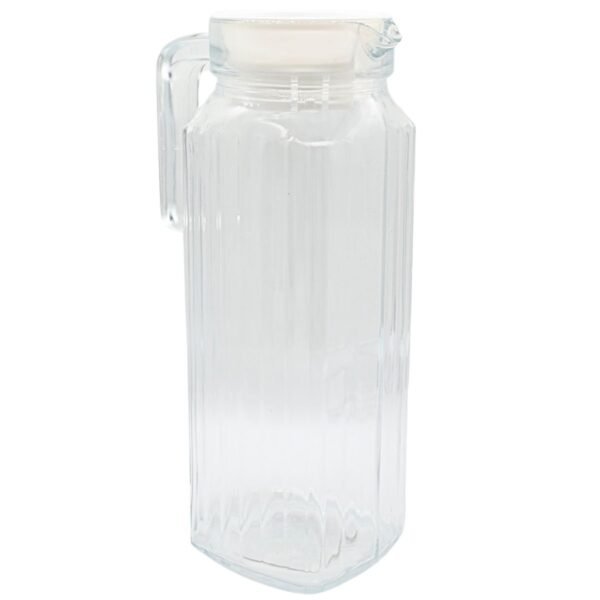 Jarra de vidrio con tapa 1L