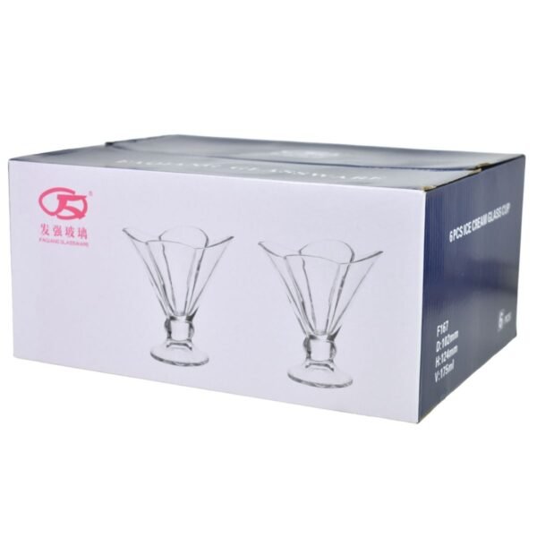 Set x6 copas para postre Hibisco