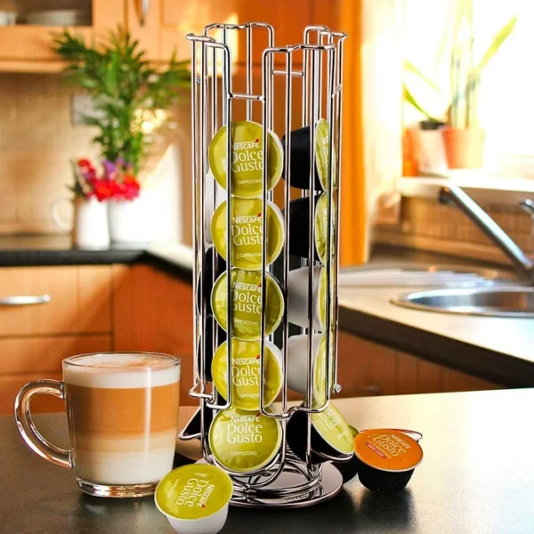 Dispensado de capsulas plata