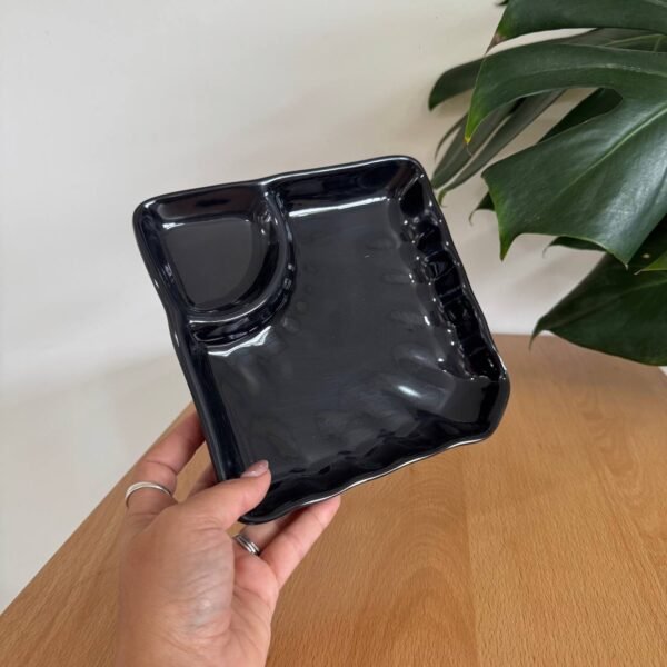 Linea Sushi plato cuadrado melamina