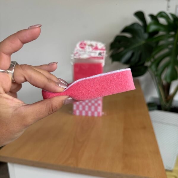 Set de esponjas estampadas x6 rosa